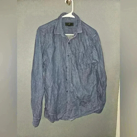 21men Other - 21 Mens Long Sleeve Dress Shirt Size L